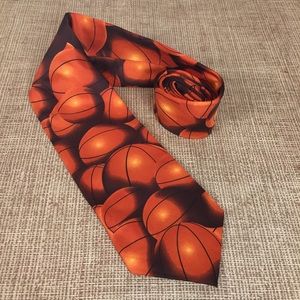 Wild Ties Basketball Tie